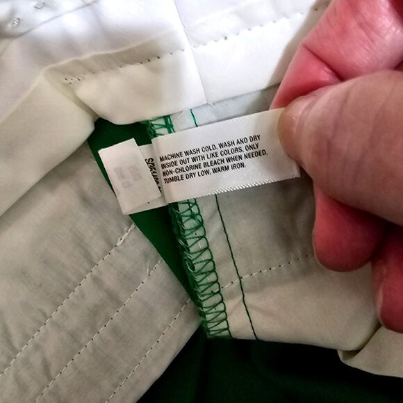 Gap Green Modern Boot Pants 4R Womens Tailored Fit Cotton Blend - Picture 10 of 11